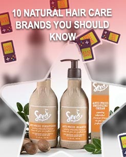 Organic hair care products